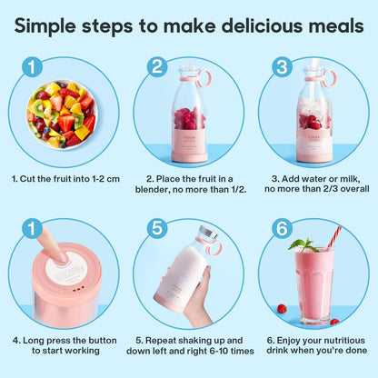 GoSmoothie - Kabelloser Smoothie Mixer to go!